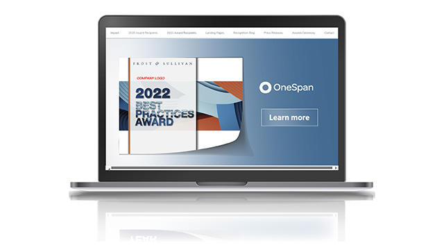 Frost and Sullivan - 2022 Product Leader - Passwordless Authentication