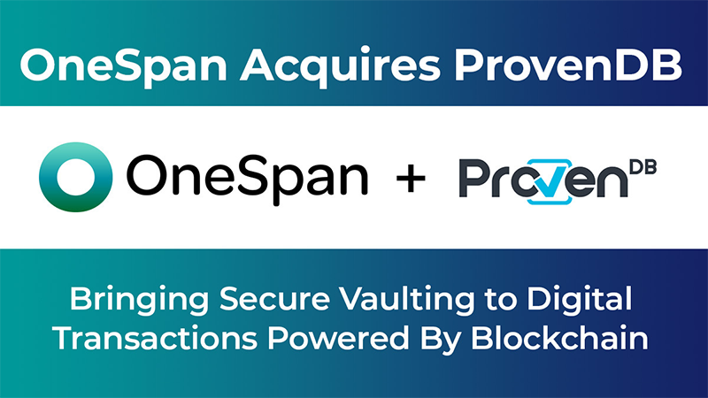 OneSpan Acquires ProvenDB