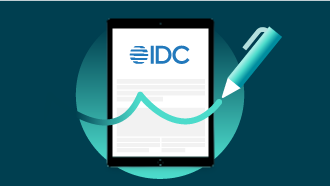 IDC MarketScape: Worldwide eSignature Software 2023 Vendor Assessment Chart