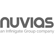 Nuvias logo gray