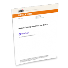 Aite Report - Run it Like You Own It