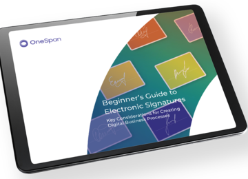 eBook Beginners Guide To Electronic Signature