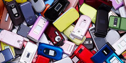 pile of phones