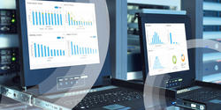 Graphs on computer screens
