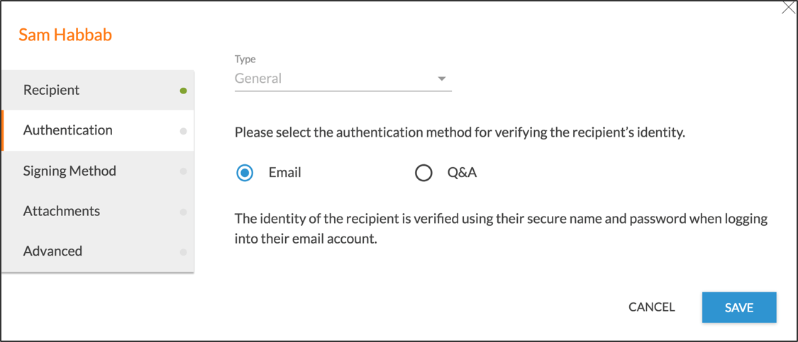 Authentication