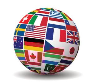 World flag esignature