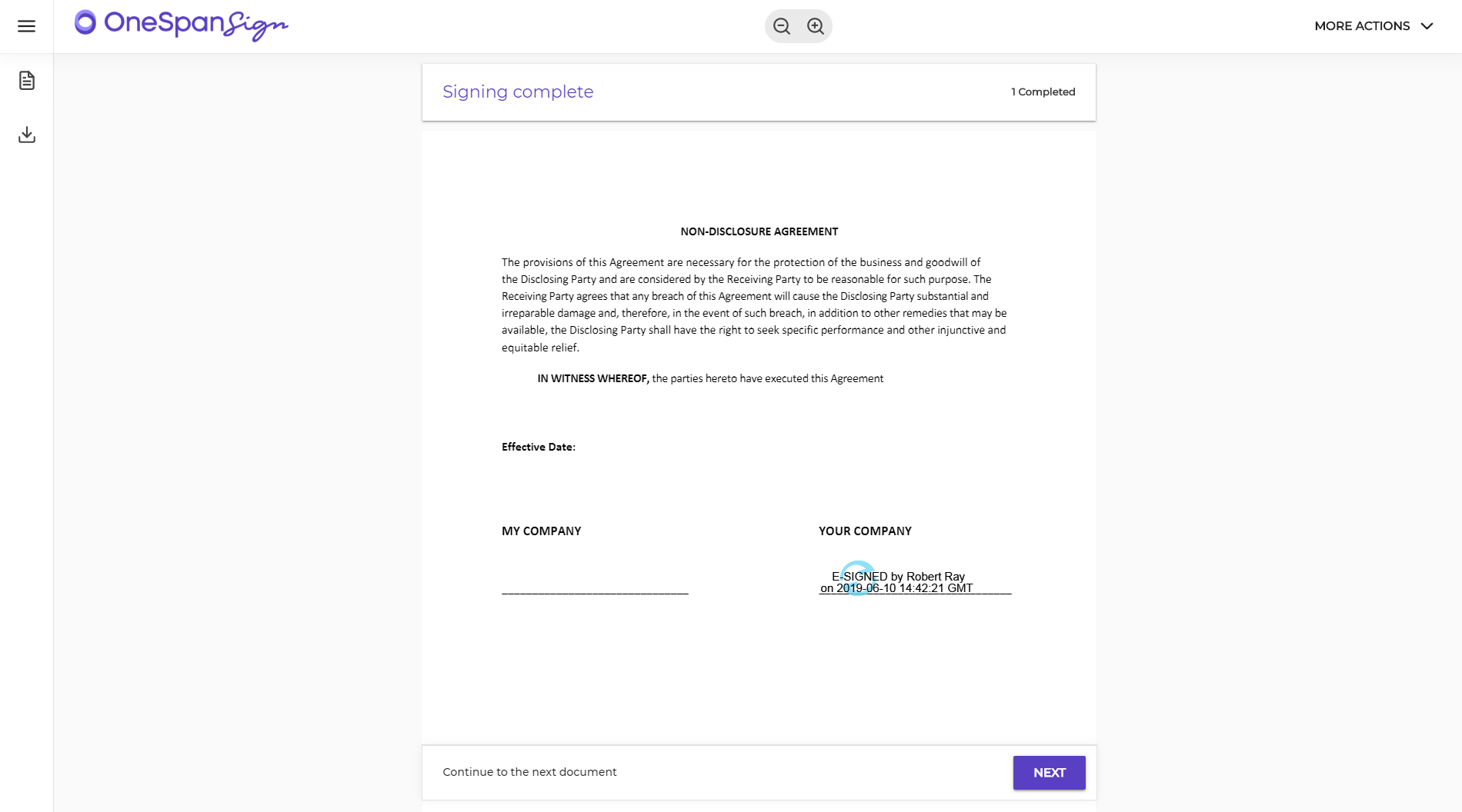 Tips & Tricks: How to E-Sign a Document Using OneSpan Sign | OneSpan