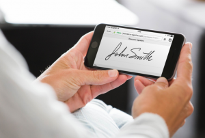 Firma electrónica móvil: esign en su teléfono